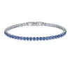 Kashi Jewelry's basic claw chain bracelet, 3mm zircon plated with platinum, is an export profit model jewelry Item Picture